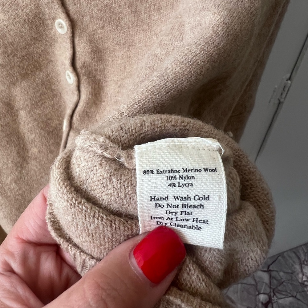 James Street Co Peri Shrunken Cardigan - Picture 12 of 12
